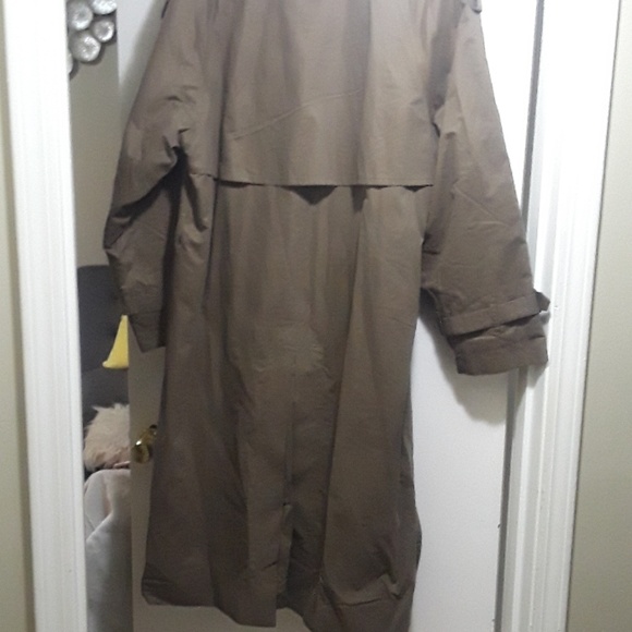 Authentic Burberry trench coat dark green sz 42 - Picture 8 of 8